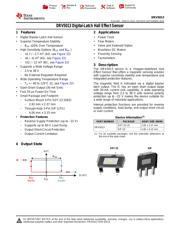DRV5013BCQLPG datasheet pdf 1 page