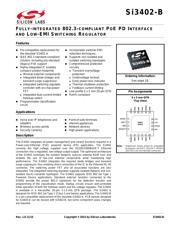 SI3402BISO-EVB datasheet pdf 1 page
