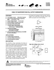 TLV3701IP datasheet pdf 1 page