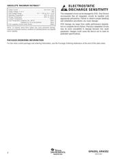 OPA552UA/2K5G4 datasheet pdf 4 page