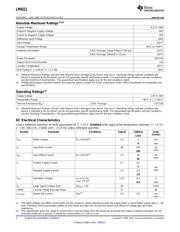 LM611IMX/NOPB datasheet pdf 2 page