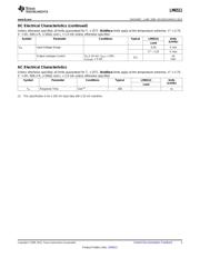 LM611IMX/NOPB datasheet pdf 3 page