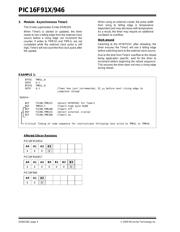 PIC16F917-E/P datasheet pdf 4 page
