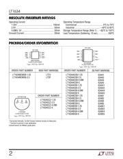 LT1634BCS8-1.25 datasheet pdf 2 page