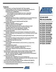 AT32UC3A3256S-CTUT datasheet pdf 1 page