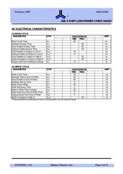 AS6C62256-55STIN datasheet pdf 4 page