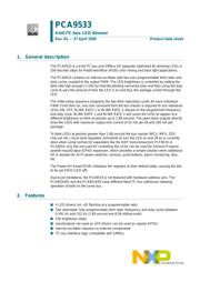 PCA9533DP datasheet pdf 1 page