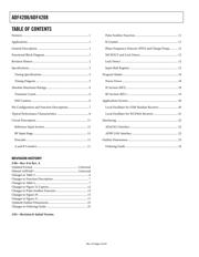 ADF4208BRUZ datasheet pdf 2 page
