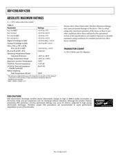 ADF4208BRUZ datasheet pdf 6 page