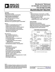 ADUC848BS62-3 datasheet pdf 1 page