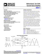 AD8417WBRMZ datasheet pdf 1 page