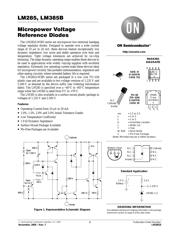 LM285D-1.2R2G datasheet pdf 1 page