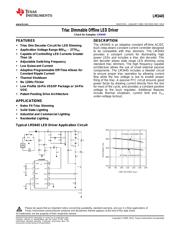 LM3445MM/NOPB datasheet pdf 1 page