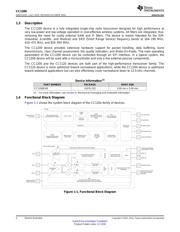 CC1200DK datasheet pdf 2 page