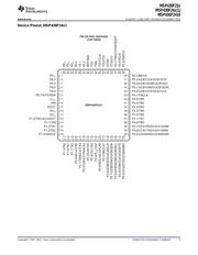 MSP430F2471TPMR datasheet pdf 5 page