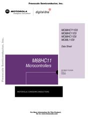 MC68HC11D0CFN2 datasheet pdf 1 page