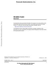 MC68HC11D0CFN2 datasheet pdf 3 page
