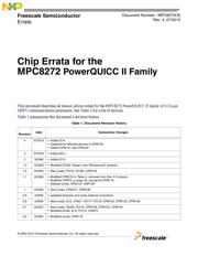 MPC8247VRTMFA datasheet pdf 1 page