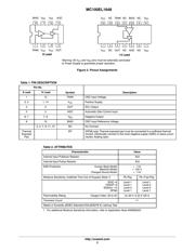 MC100EL1648DG datasheet pdf 2 page