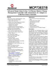 MCP73837-FCI/MF datasheet pdf 1 page