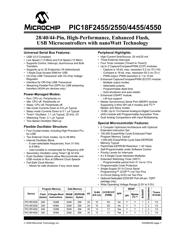 PIC18F2550-I/SP datasheet pdf 3 page