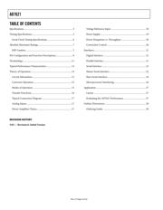 AD7621ASTZRL datasheet pdf 2 page