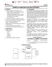 DRV8830DGQR datasheet pdf 1 page