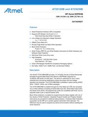 AT25256B-XHL-B datasheet pdf 1 page