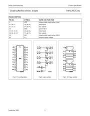 74HC241D-T datasheet pdf 3 page