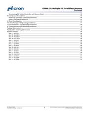 N25Q128A13E1240F datasheet pdf 3 page