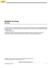 MC68HC11E1CFNE2-XYZ datasheet pdf 3 page