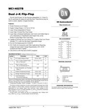 MC14027BCP datasheet pdf 1 page