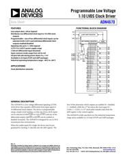 ADN4670BSTZ datasheet pdf 1 page