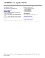 ADN4670BSTZ datasheet pdf 2 page