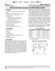 LMV932MM/NOPB datasheet pdf 1 page
