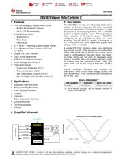DRV8825PWPR datasheet pdf 1 page