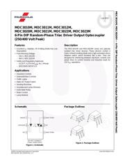 MOC3012SVM datasheet pdf 1 page