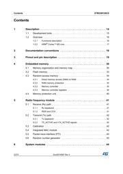 STM32W108C8U63TR datasheet pdf 2 page