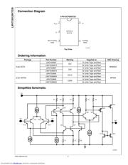LMV7235M5X/NOPB datasheet pdf 2 page