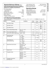 LMV7235M5X/NOPB datasheet pdf 3 page