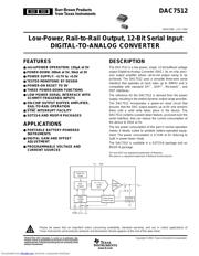 DAC7512E/2K5G4 datasheet pdf 1 page