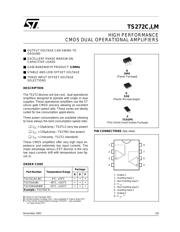 TS272BCD datasheet pdf 1 page