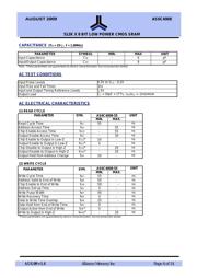 AS6C4008-55PCN datasheet pdf 4 page