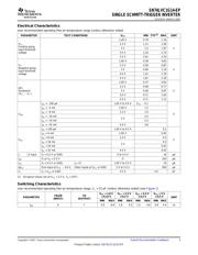 SN74LVC1G14MDBVREP datasheet pdf 3 page