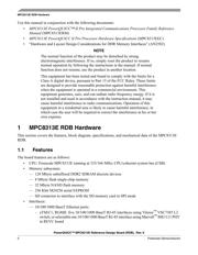 MPC8313EVRAFFC datasheet pdf 2 page