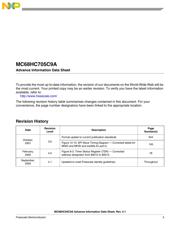 MC68HC705C9ACFB datasheet pdf 3 page