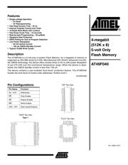 AT49F040-90PC datasheet pdf 1 page