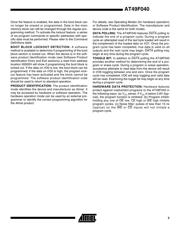 AT49F040-90PC datasheet pdf 3 page