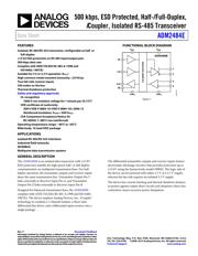 ADM2484EBRWZ-REEL7 datasheet pdf 1 page