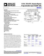 AD7610BSTZ datasheet pdf 1 page